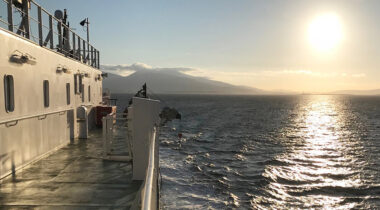 Ferry sailing in calm waters – Watermark maritime partners and collaborations